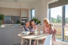 Golden Rise retirement in Bendigo_family_birthday_4_generations